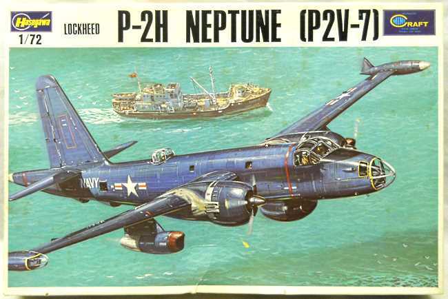 Hasegawa 1/72 Lockheed P2V-7 Neptune P-2H - US Navy VC-5, JS082 plastic model kit
